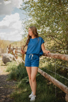 USA Cozy Sweat Short Set