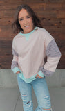 Fresh Start Stripe Top