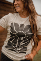 The Black Blossom Graphic Tee
