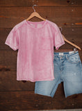 The Zara Tee in Mauve