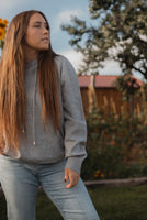 Ramona Rustic Sweater Sweatshirt in Grey