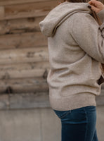 Ramona Rustic Sweater Sweatshirt in Oatmeal
