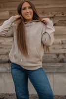 Ramona Rustic Sweater Sweatshirt in Oatmeal