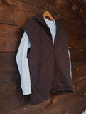 The Frosted Ridge Vest in Espresso