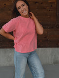 Camelia Boxy Tee