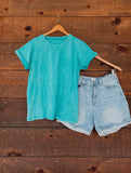 Blue Raz Mineral Wash Tee