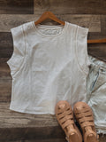 Brynne Cap Sleeve Top