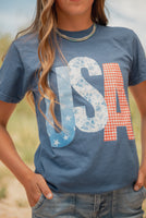 USA Picnic Graphic Tee