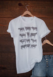 The Herd Cow Print Graphic Tee
