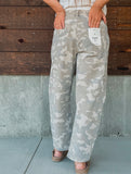 Sammie Camo Barrel Jeans