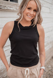 The Shay Tank in Black