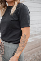 Girl on the Go Tee in Black