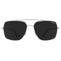 Wing Bex Sunglasses ( Matte Silver/Gray)