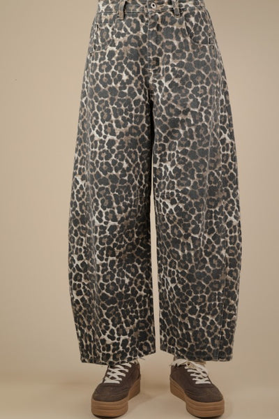 Tawny Ridge Leopard Jeans
