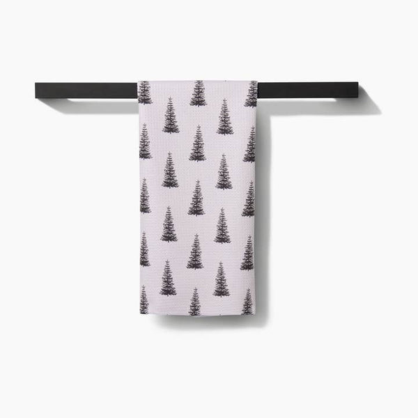 Geometry Kitchen Tea Towel Alpine Forest