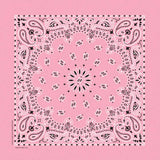 Light Pink Paisley Bandanna