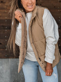 The Fawn Puffer Vest