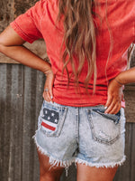 All American Flag Shorts