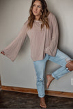 Orchid Long Sleeve Knit Top